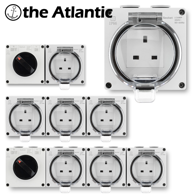 Outdoor Lighting No Outlet - Розетка стандарта Великобритании Plug IP66 уличная