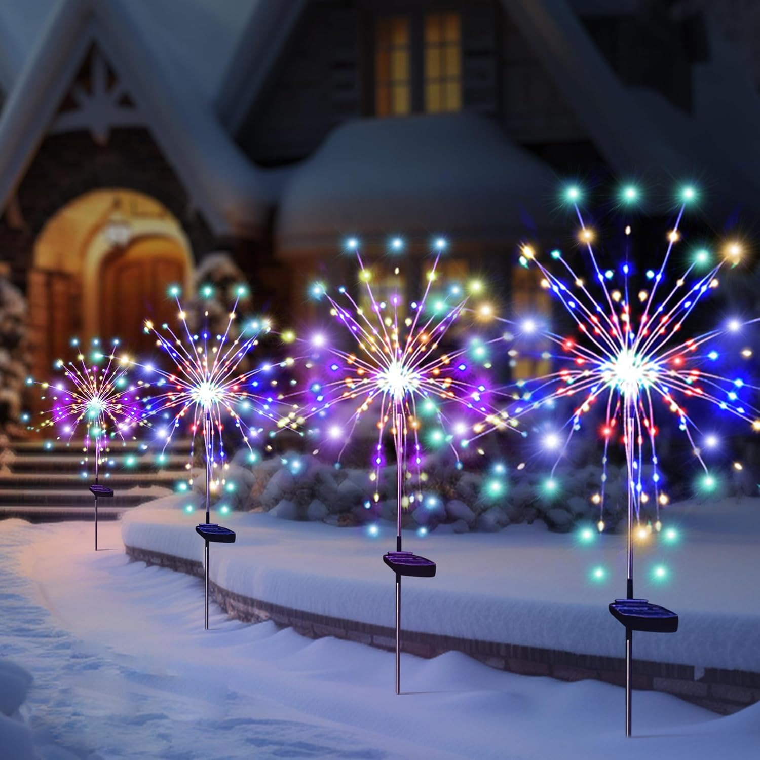 Outdoor Lighting Company - Солнечные светодиодные фейерверки, гирлянды, уличное украшение