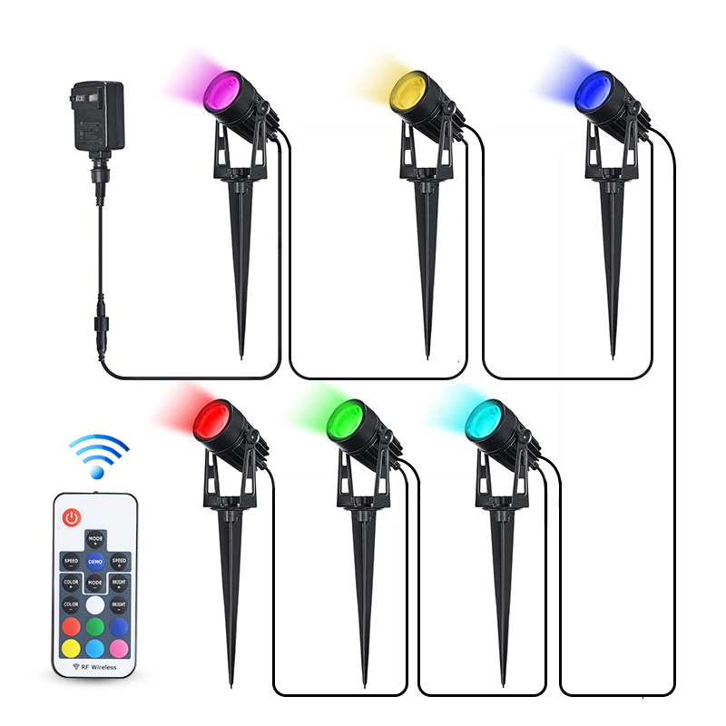 Outdoor Lighting Low Voltage - Водонепроницаемый уличный садовый декоративный торшер, светодиодный