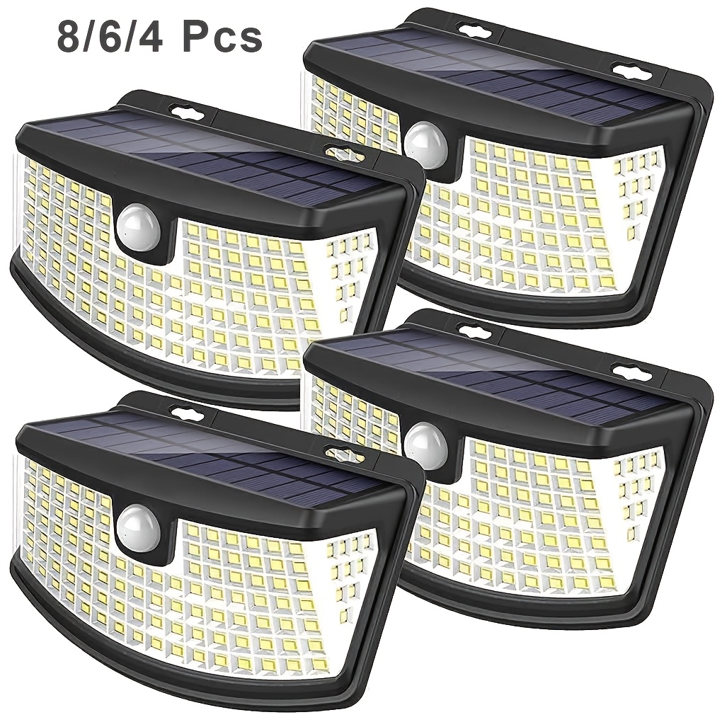 Outdoor Lighting Pathway - 8/6/4 упаковки солнечных светильников с датчиком