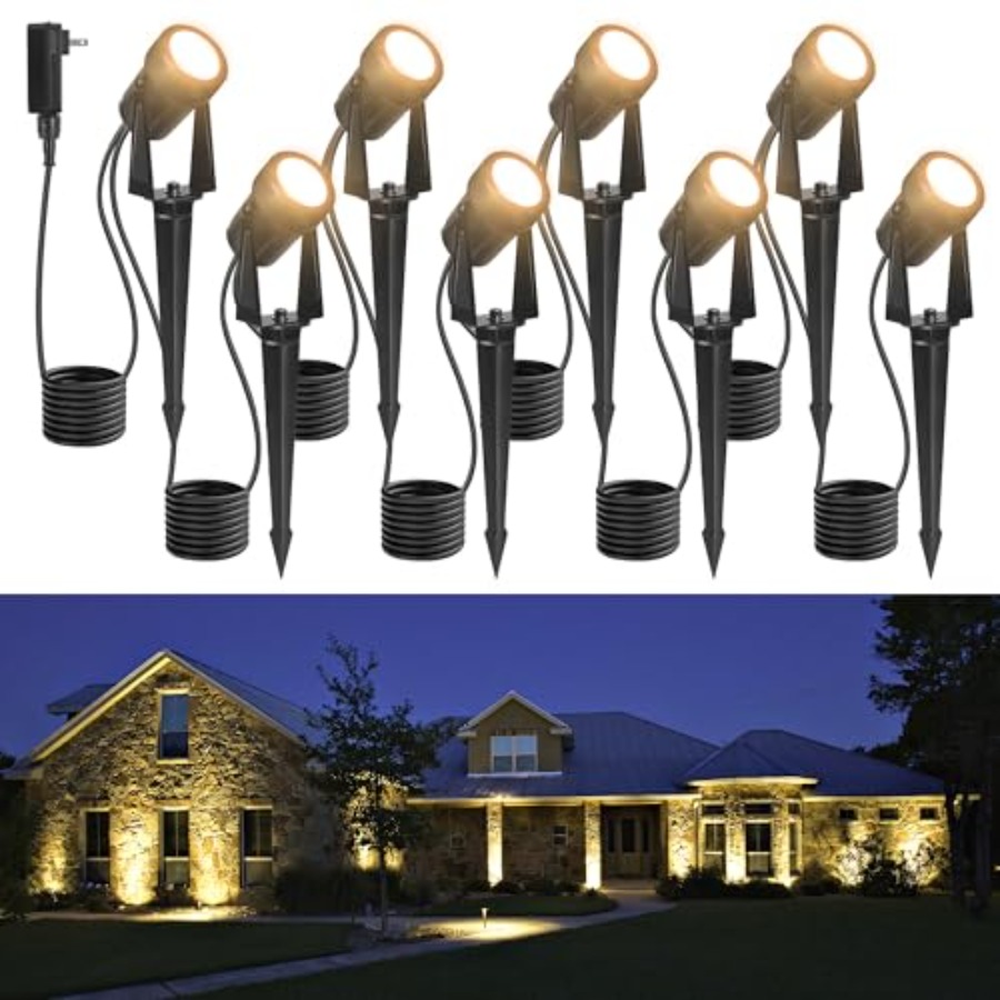 Outdoor Lighting Low Voltage - Светодиодный ландшафтный прожектор для улицы 85,3