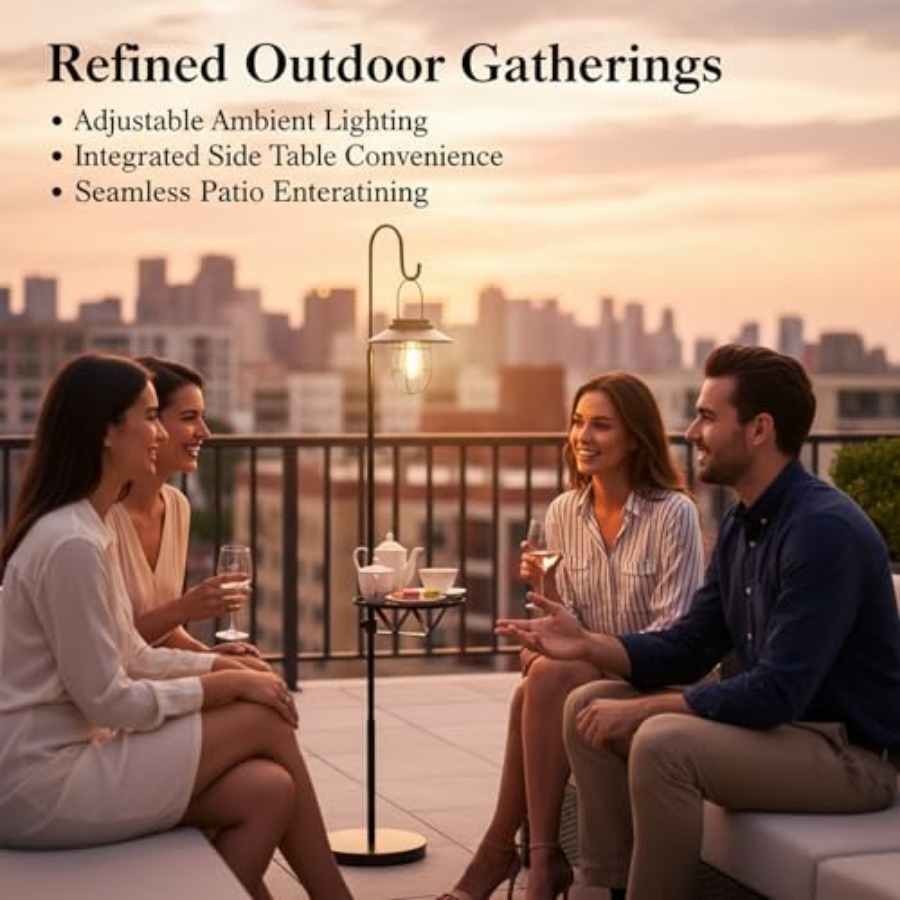 Солнечный напольный светильник – обзор и цена Outdoor Lighting Hooks