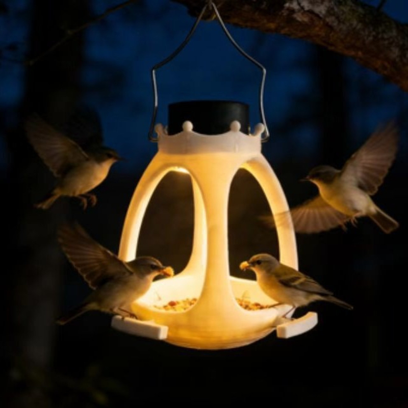 Солнечная кормушка для птиц со – обзор и цена Outdoor Lighting Under Eaves