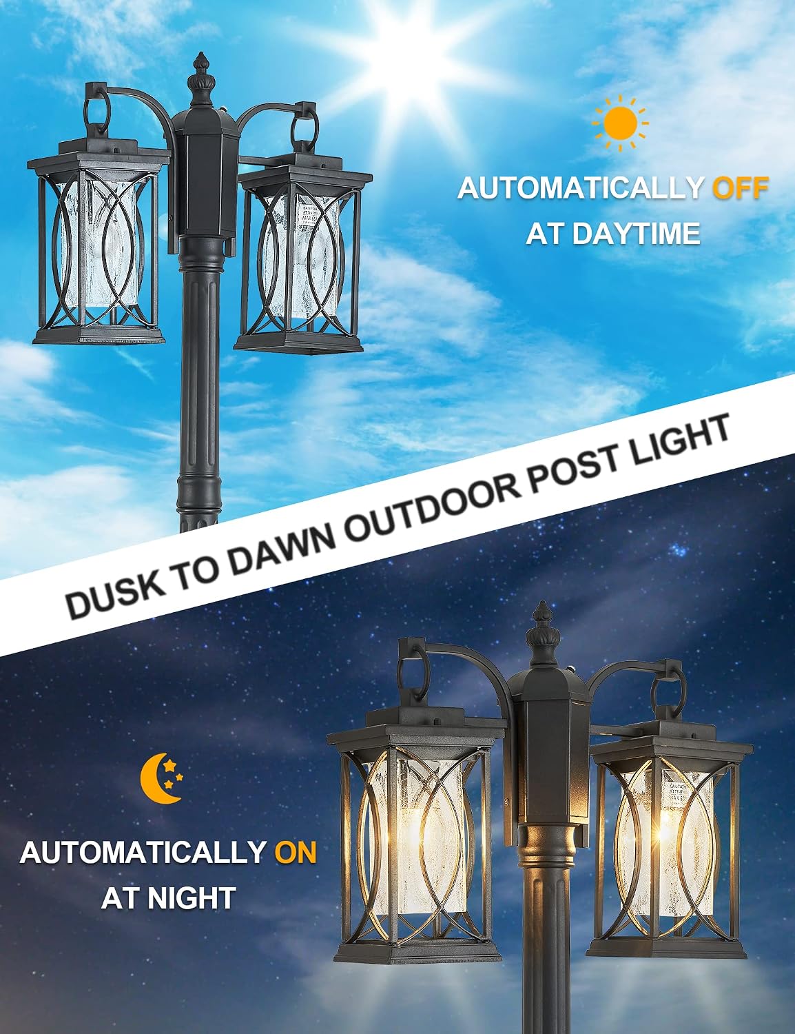 Уличный фонарь «Сумерки-Рассве – обзор и цена Outdoor Lighting No Outlet