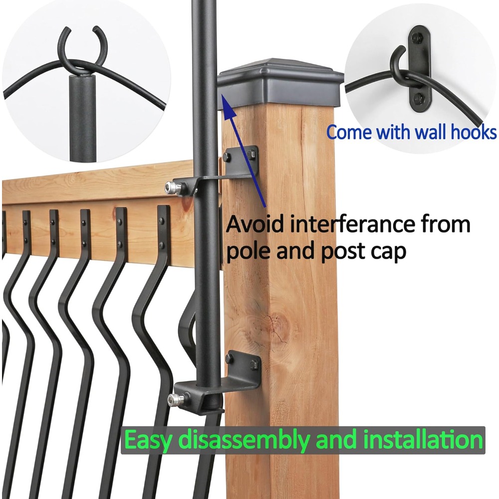 2-упаковка гирляндных светильн – обзор и цена Outdoor Lighting Hooks