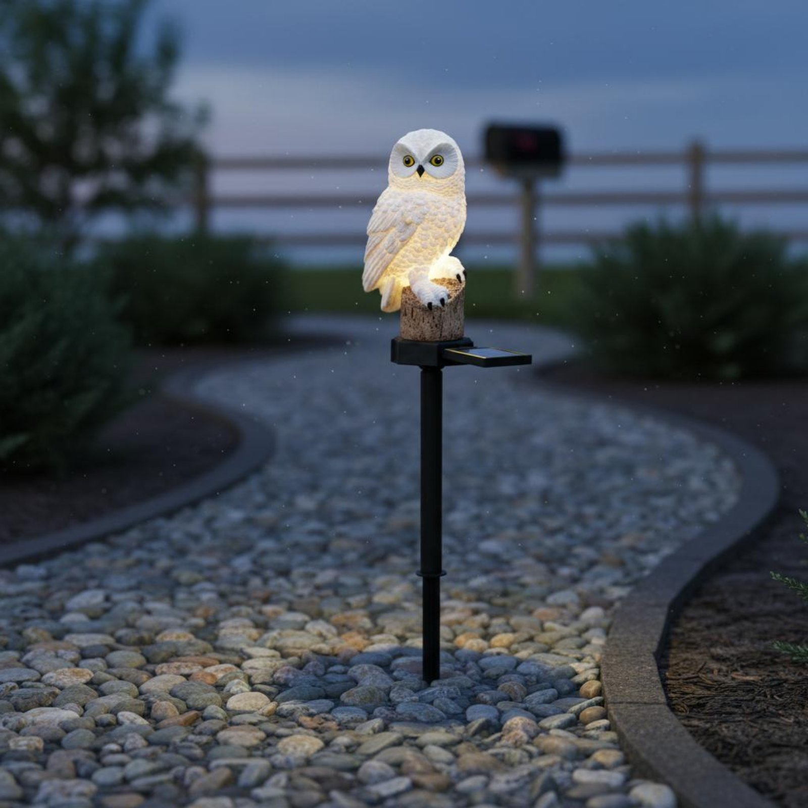 Солнечный светильник-сова на к – обзор и цена Outdoor Lighting Pathway