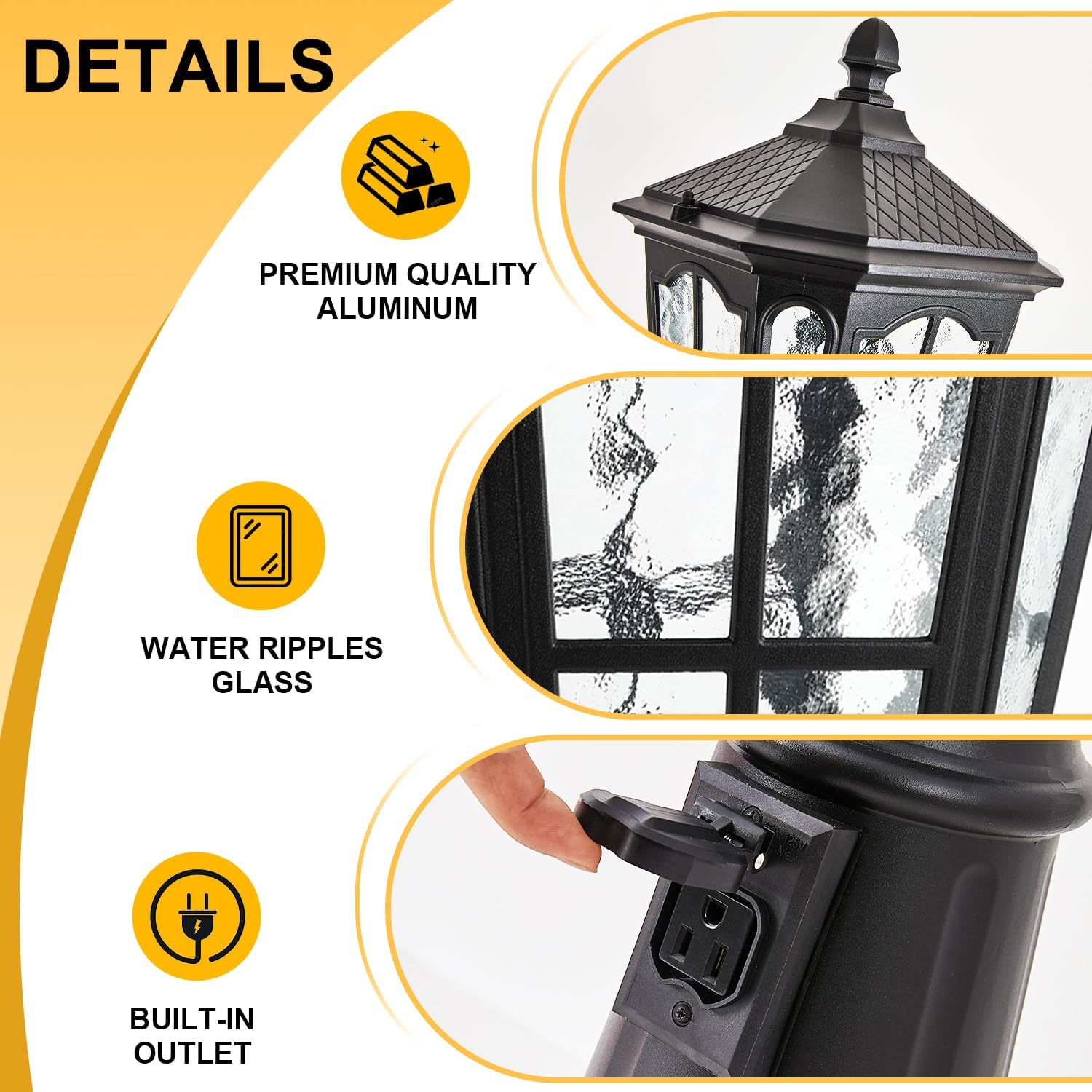 Водонепроницаемый уличный стол – обзор и цена Outdoor Lighting No Outlet