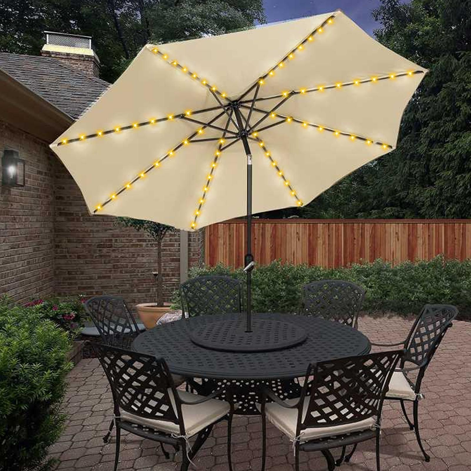 Солнечная гирлянда для зонта с – обзор и цена Outdoor Lighting Led Fixtures