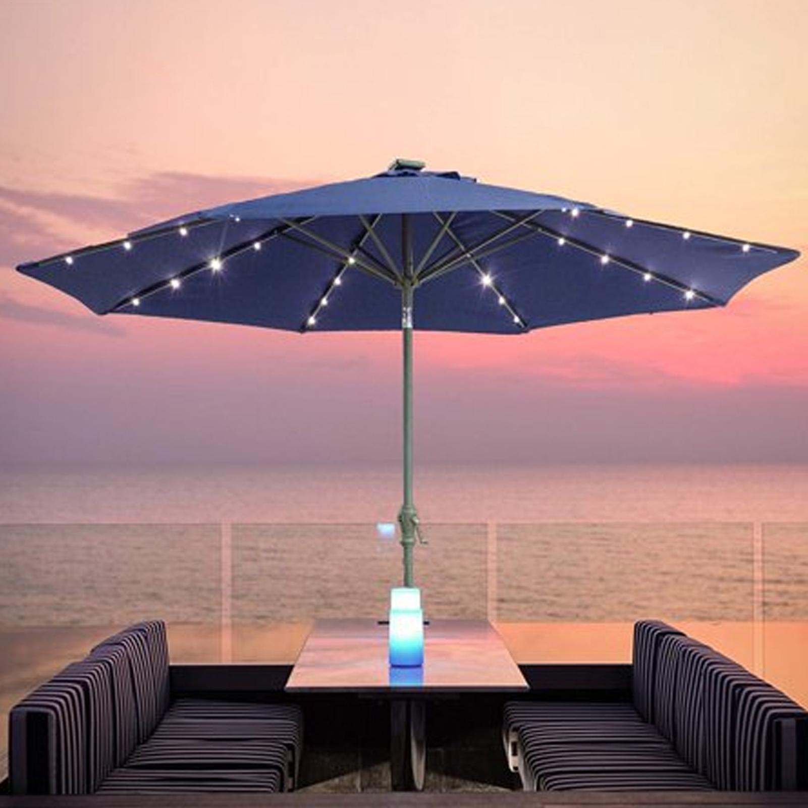 Солнечная гирлянда для зонта с – обзор и цена Outdoor Lighting Led Fixtures