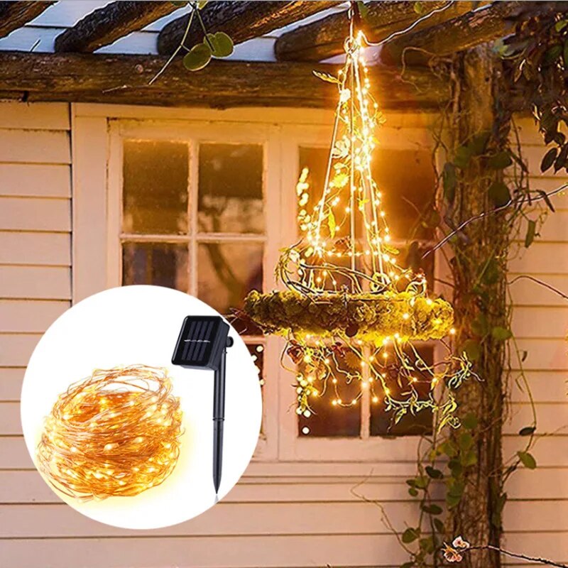 100 LED Солнечная Фея Водонепр – обзор и цена Outdoor Lighting Led Fixtures