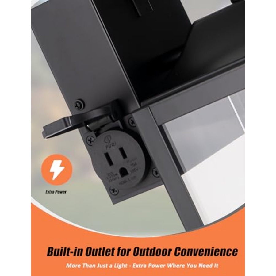 Уличный светильник 19 дюймов с – обзор и цена Outdoor Lighting No Outlet