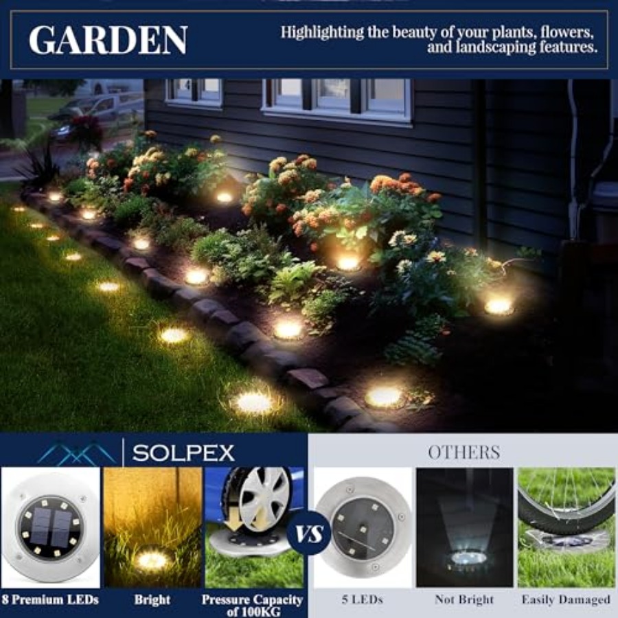 Солнечные садовые светильники, – обзор и цена Outdoor Lighting Driveway